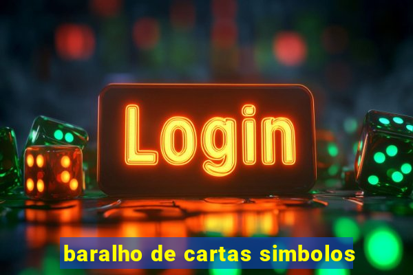 baralho de cartas simbolos